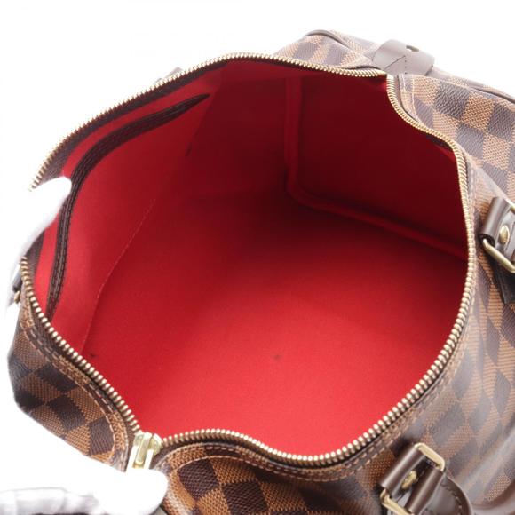 LOUIS VUITTON Speedy Handbag Damier Brown - Picture 3 of 7